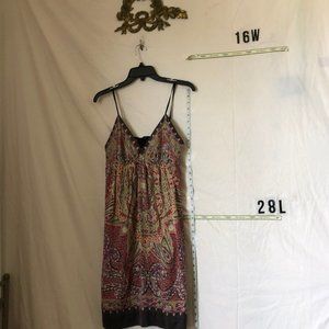 Beautiful scarf print/paisley dress size 4